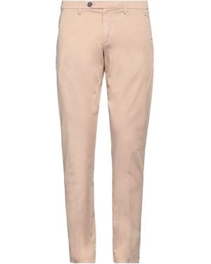 Roy Rogers Sand Trousers Cotton, Lyocell, Elastane - Natural