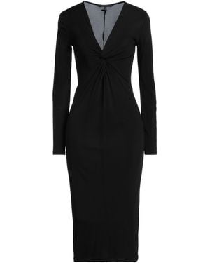 ARMANI EXCHANGE Midi Dress - Black