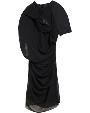 Jacquemus Le Paysan Midi Dress Polyester - Black