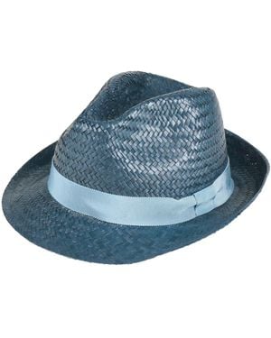 Hackett Hat Straw - Blue