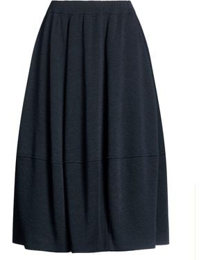 Comme des Garçons Midi Skirt Wool - Blue