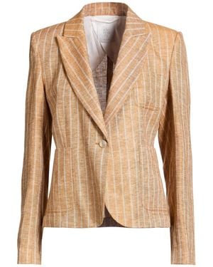 Eleventy Mustard Blazer Hemp, Linen - Natural