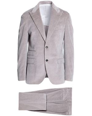 Eleventy Suit Cotton, Cashmere, Elastane - Gray