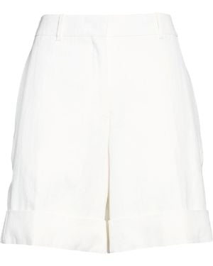 Jil Sander Shorts & Bermuda Shorts Linen - White
