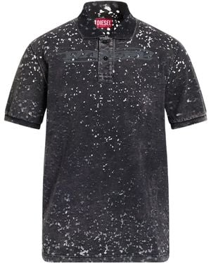 DIESEL Polo Shirt Cotton, Polyester - Black