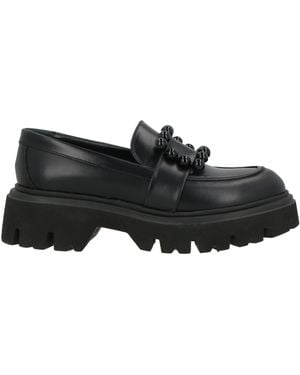 Frau Loafers Leather - Black