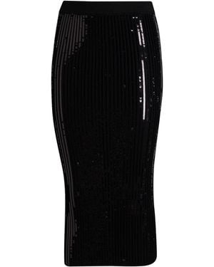 Alexandre Vauthier Gonna Midi - Nero