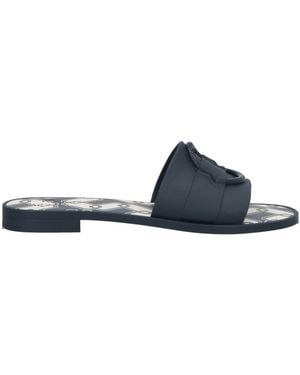 Moncler Sandals Rubber - Blue