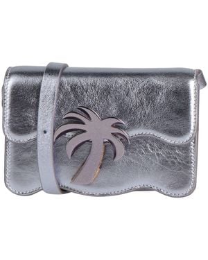 Palm Angels Bolso Con Bandolera - Gris