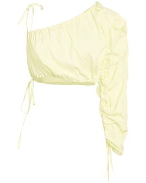 Isabelle Blanche Top Cotton - Yellow