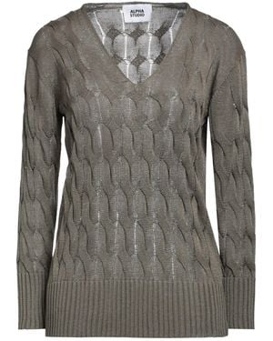 Alpha Studio Pullover - Gris