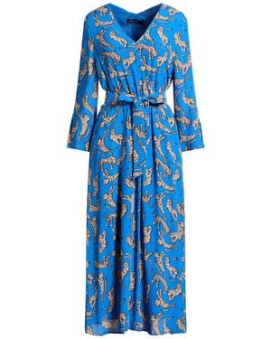 Marc Cain Midi Dress Viscose - Blue