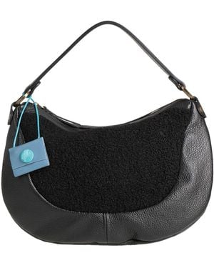 Gabs Handbag Calfskin, Polyester - Black