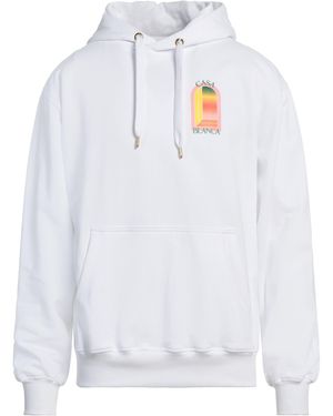 CASABLANCA Sweatshirt Organic Cotton - White