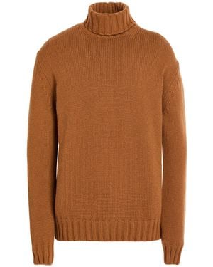 Drumohr Turtlenecks - Brown