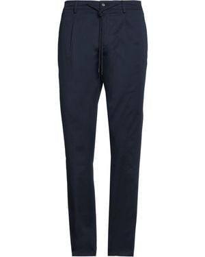 Moorer Trousers Cotton, Elastane - Blue