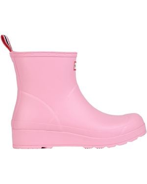 HUNTER Botines de caña alta - Rosa