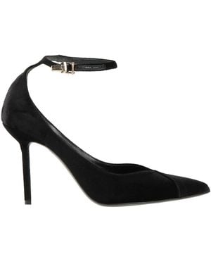NCUB Court Shoes Textile Fibres - Black