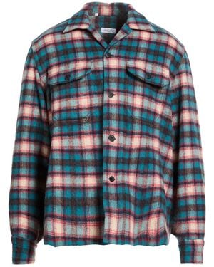 Salvatore Piccolo Shirt Wool, Nylon, Alpaca Wool - Blue