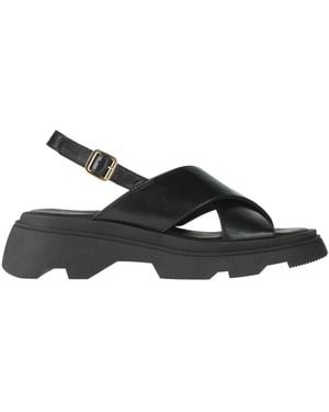 Tosca Blu Sandals Leather - Black