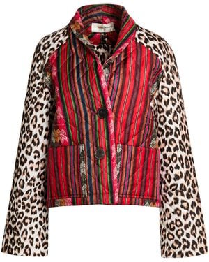 La Prestic Ouiston Jacket Silk - Red