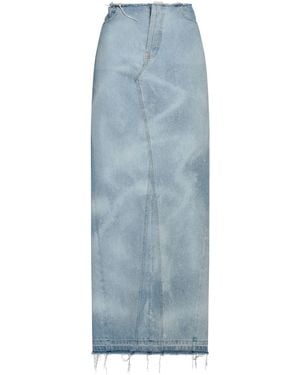 Forte Denim Skirt Cotton - Blue