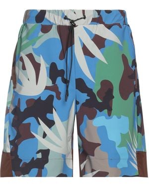 PMDS PREMIUM MOOD DENIM SUPERIOR Azure Shorts & Bermuda Shorts Polyamide, Elastane - Blue