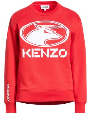 KENZO Sweatshirt Cotton - Red