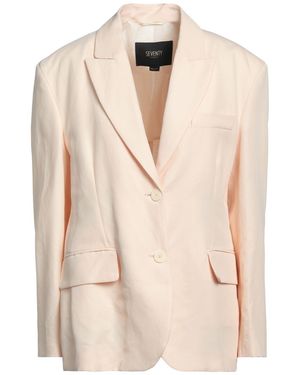 SEVENTY VENEZIA Blazer Cotton, Linen - Natural