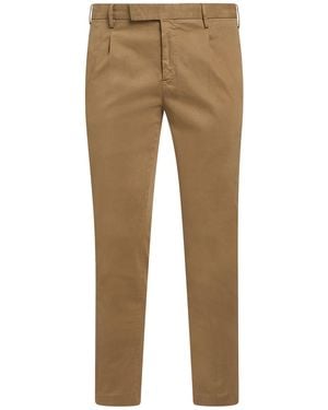 PT Torino Pants Cotton, Elastane - Natural