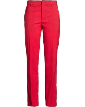 Department 5 Pants Polyester, Virgin Wool, Elastane - Red