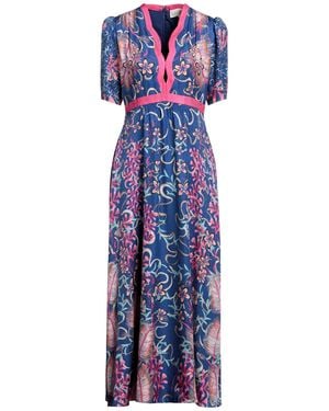 Saloni Maxi Dress - Purple