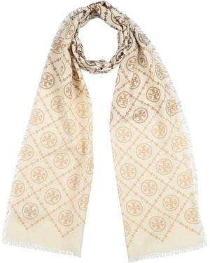 Tory Burch Schal - Natur