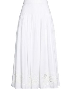 Kocca Midi Skirt Cotton - White