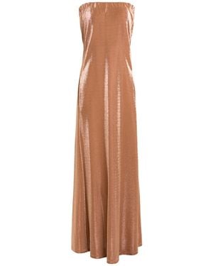 Alysi Maxi Dress - Brown