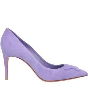 Santoni Court Shoes - Purple