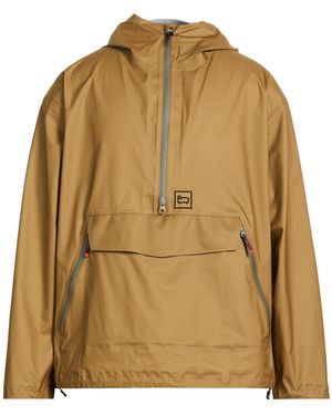 Woolrich Khaki Jacket Polyamide - Natural