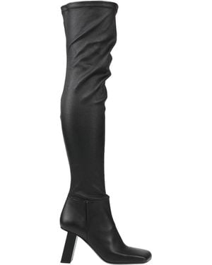 Vic Matié Boot Leather - Black