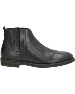Seboy's Ankle Boots Leather - Black