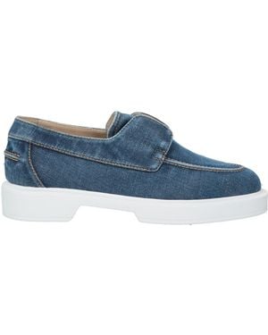 Le Silla Loafers Textile Fibers - Blue
