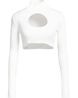 Courreges Rollkragenpullover - Weiß