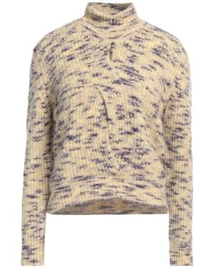 19.70 Nineteen Seventy Rollkragenpullover - Natur