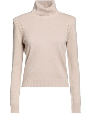 Tom Ford Taupe Turtleneck Cashmere - Natural