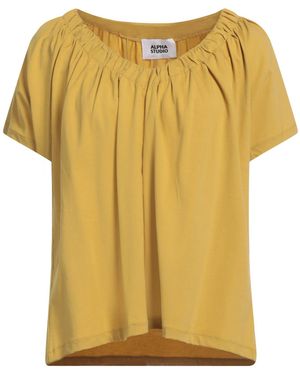 Alpha Studio T-shirt - Yellow