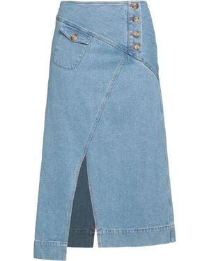Rejina Pyo Denim Skirt - Blue