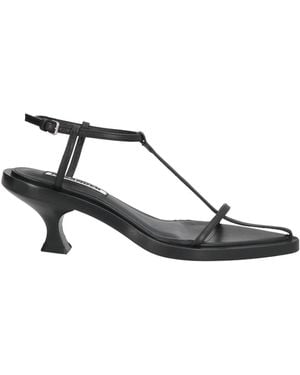 Jil Sander Sandals Calfskin - Black