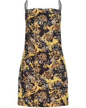 Versace Jeans Couture Mini Dress Polyester - Black