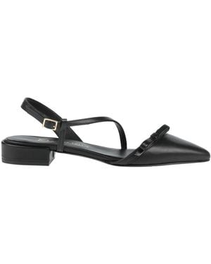 Divine Follie Ballet Flats - Black