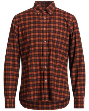 Alea Rust Shirt Cotton - Brown