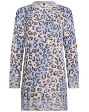 No Secrets Mini Dress - Blue